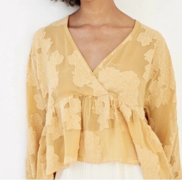 Wilfred Tops - Wilfred augustine blouse in Yellow